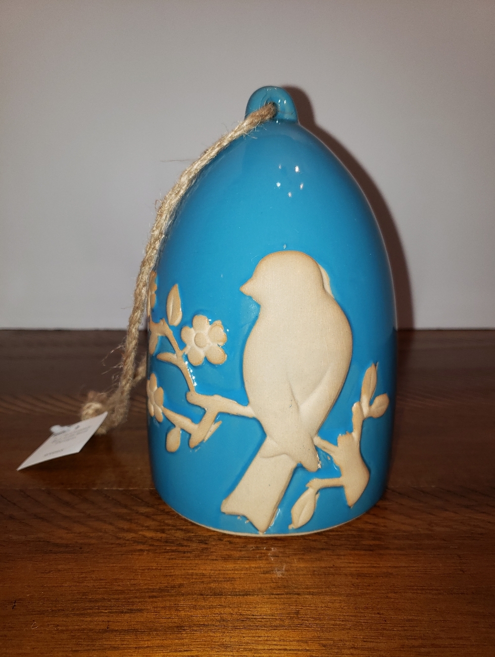 NWT Ceramic Bird Bell
